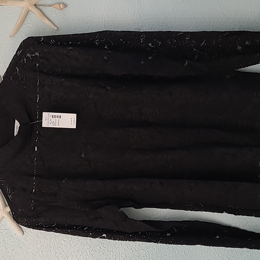New Maurices long sleeve lace